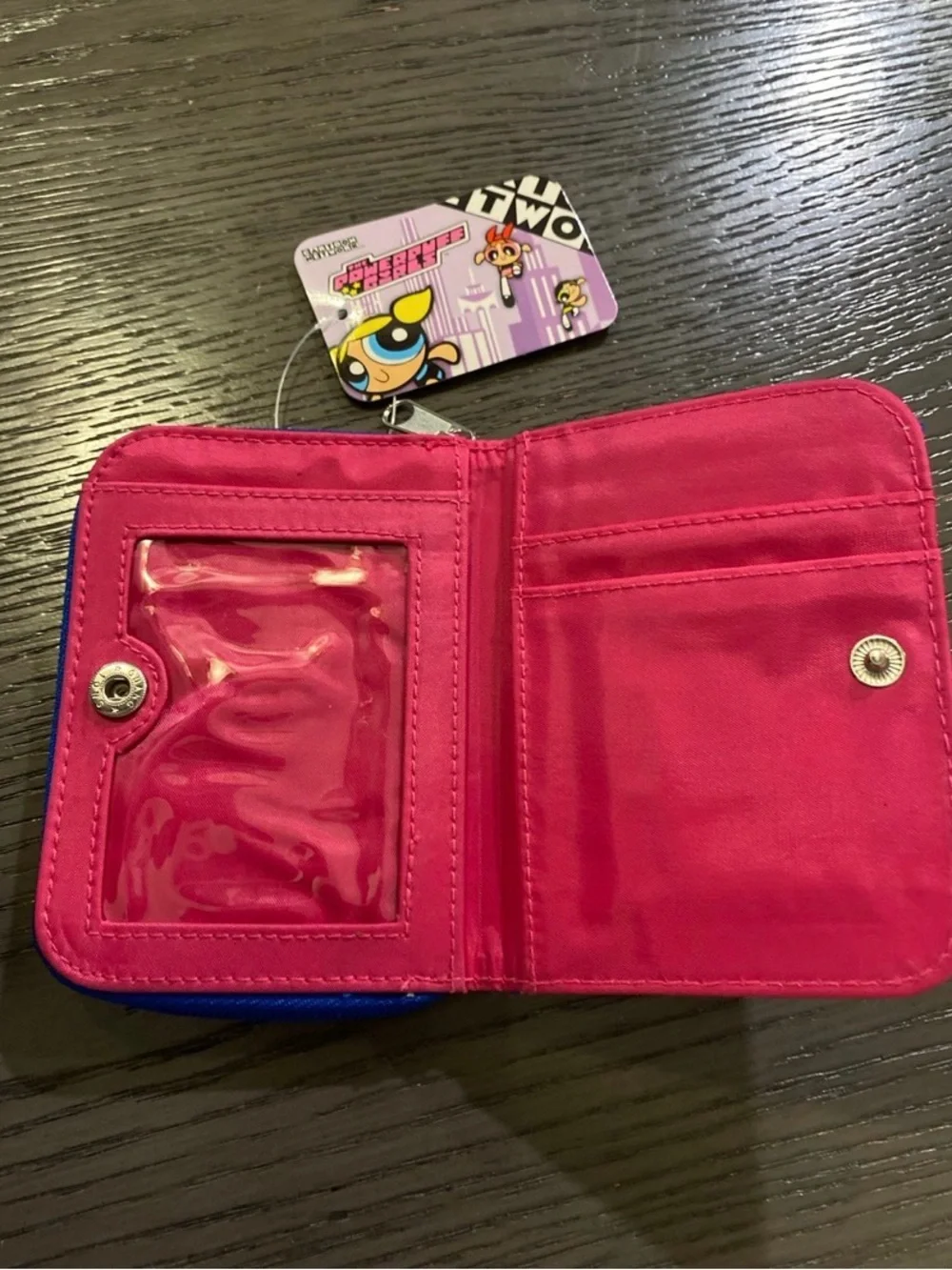 Y2K Nostalgic Embroidered Powerpuff Girls Wallet
